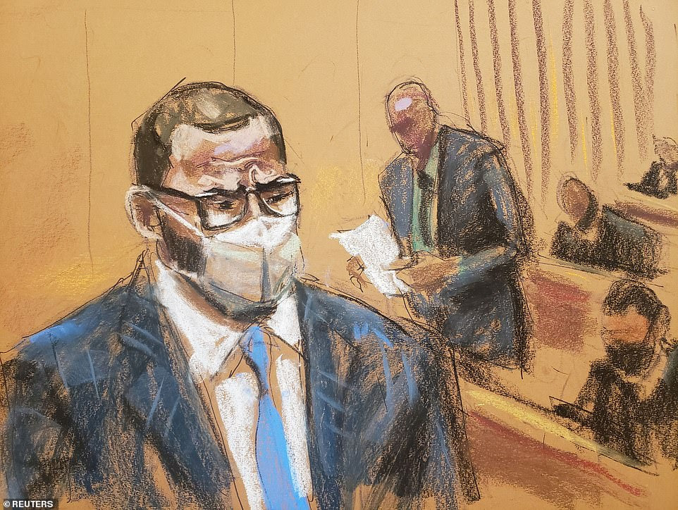 R Kelly, 54, faces 100 years in prison after he is found GUILTY of all nine counts of sex trafficking and racketeering: R&B star recruited and sexually abused women, girls and boys over three decades