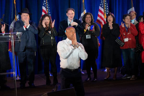 Eric Adams Is Elected Mayor of New York City