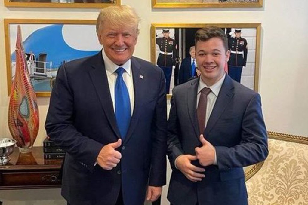Kyle Rittenhouse met with Donald Trump at Mar-a-Lago after acquittal