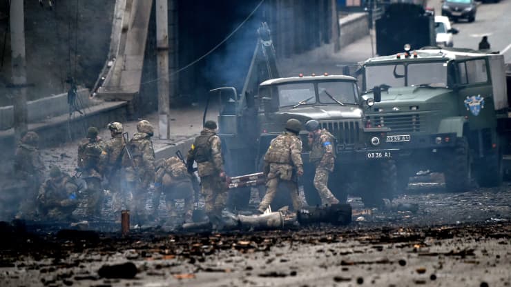 Ukraine-Russia talks begin as U.S. imposes fresh sanctions on Moscow